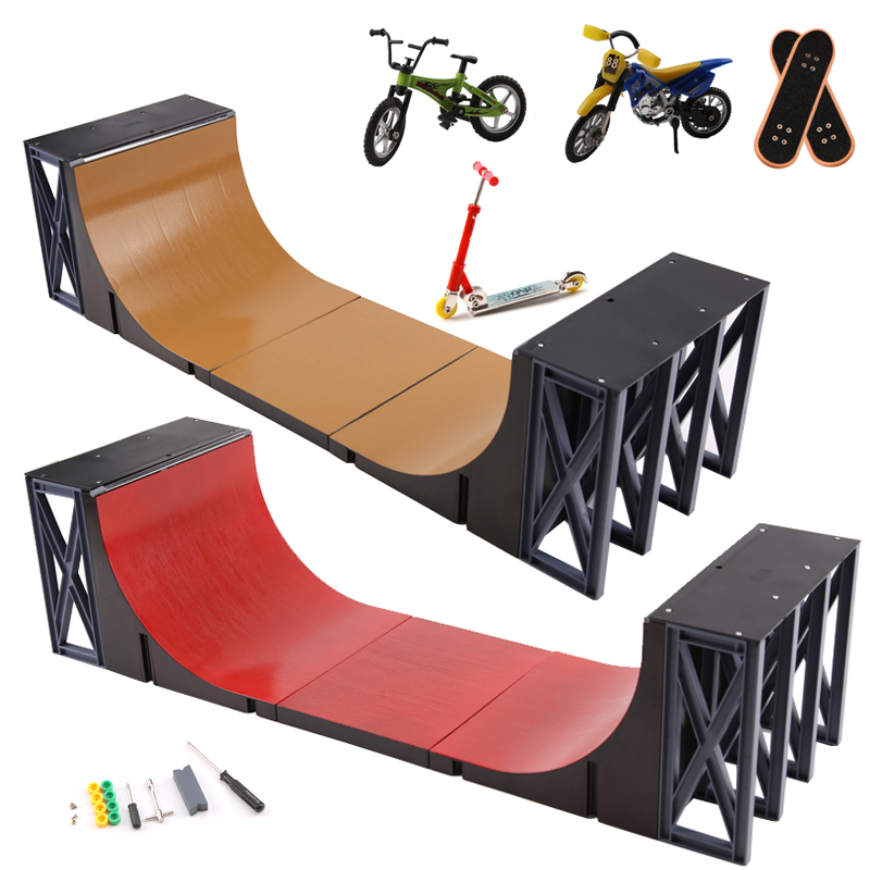 Tech Deck Accessories - Ponadgabarytowych mini deskorolka sceny DIY z