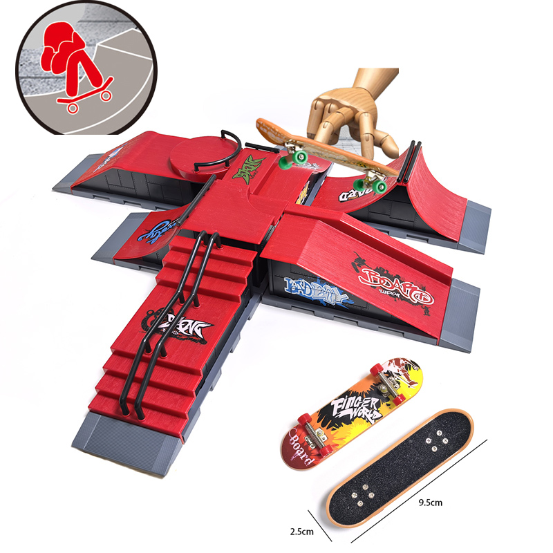Tech Deck Accessories - Profesjonalny zestaw do fingerboardingu, części do