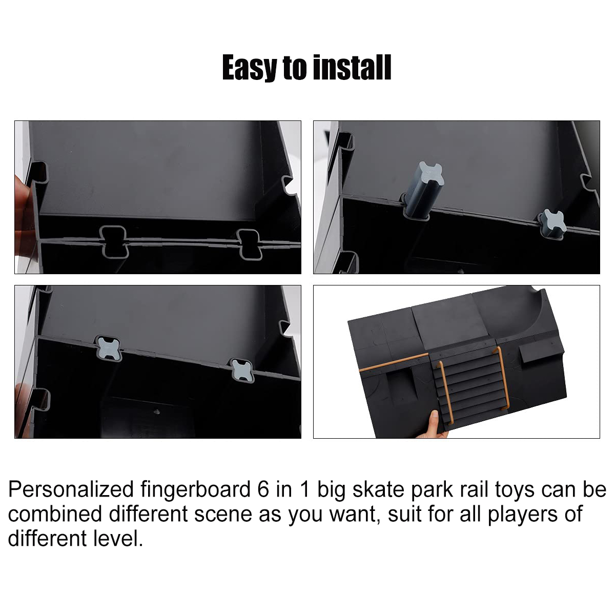 DIY Finger Skatepark Kit Mini  – Tech Deck Accessories recenzja i cena