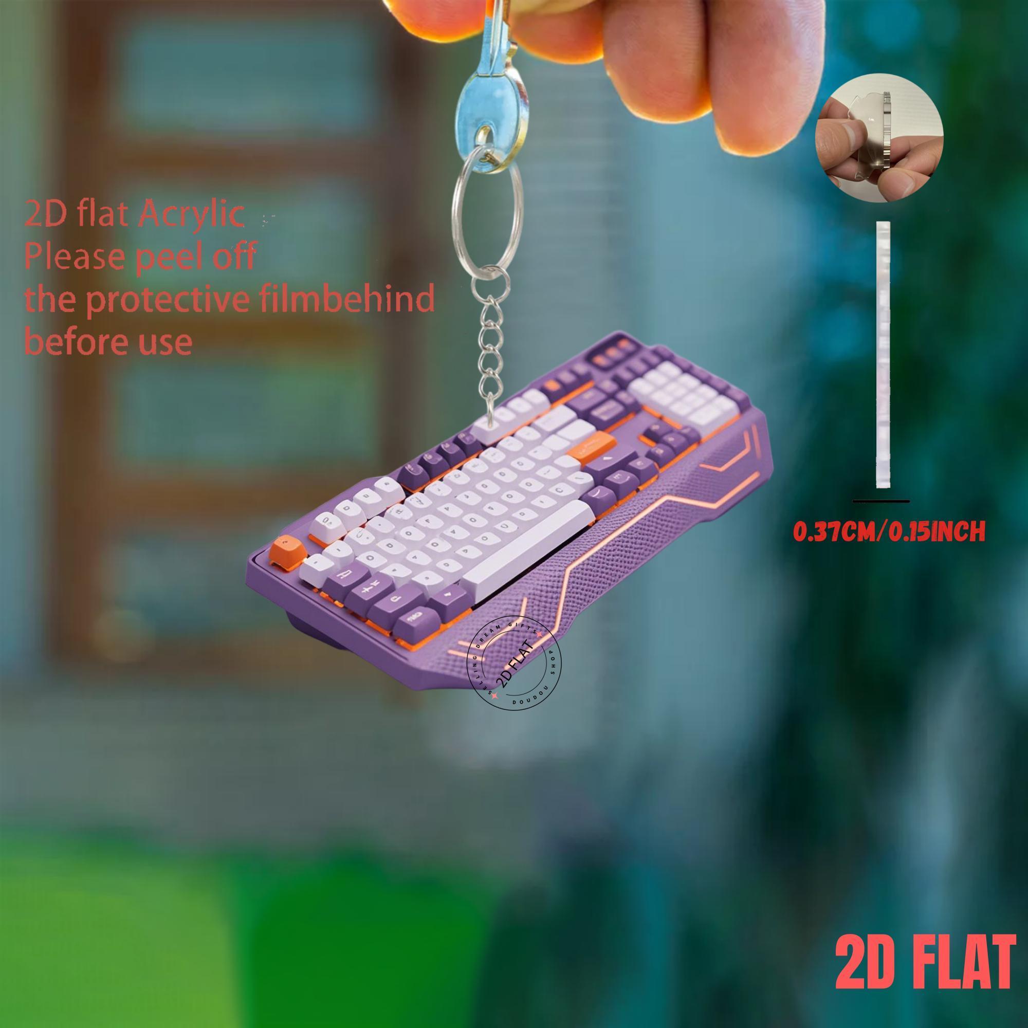Akrylowy brelok do kluczy w ks – Tech Keychain Accessories recenzja i cena