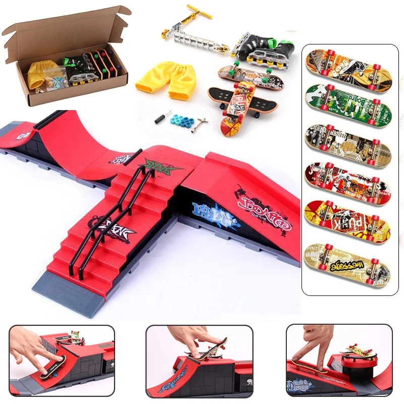 6 w 1 deskorolki na palce DIY  – Tech Deck Accessories recenzja i cena