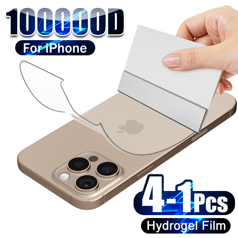 4-1 szt. tylna folia hydrożelo – Tech Accessories Apple recenzja i cena