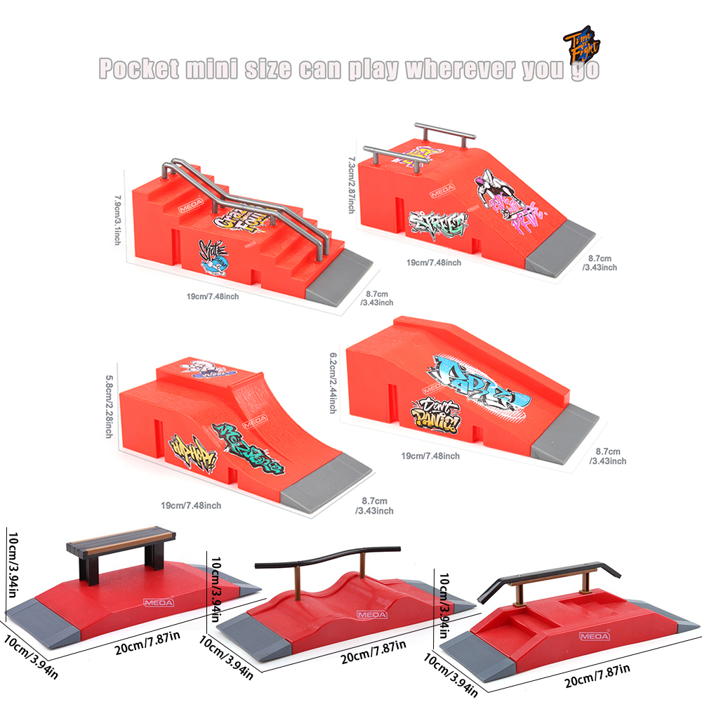6 w 1 deskorolki na palce DIY  – Tech Deck Accessories recenzja i cena