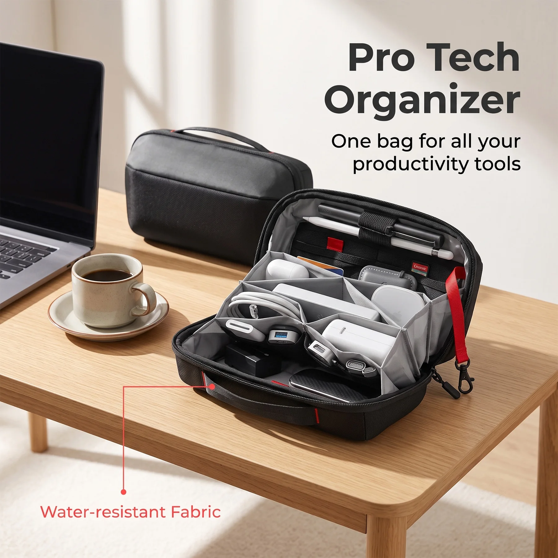 Organizer na akcesoria podróżn – Tech Accessories Box recenzja i cena