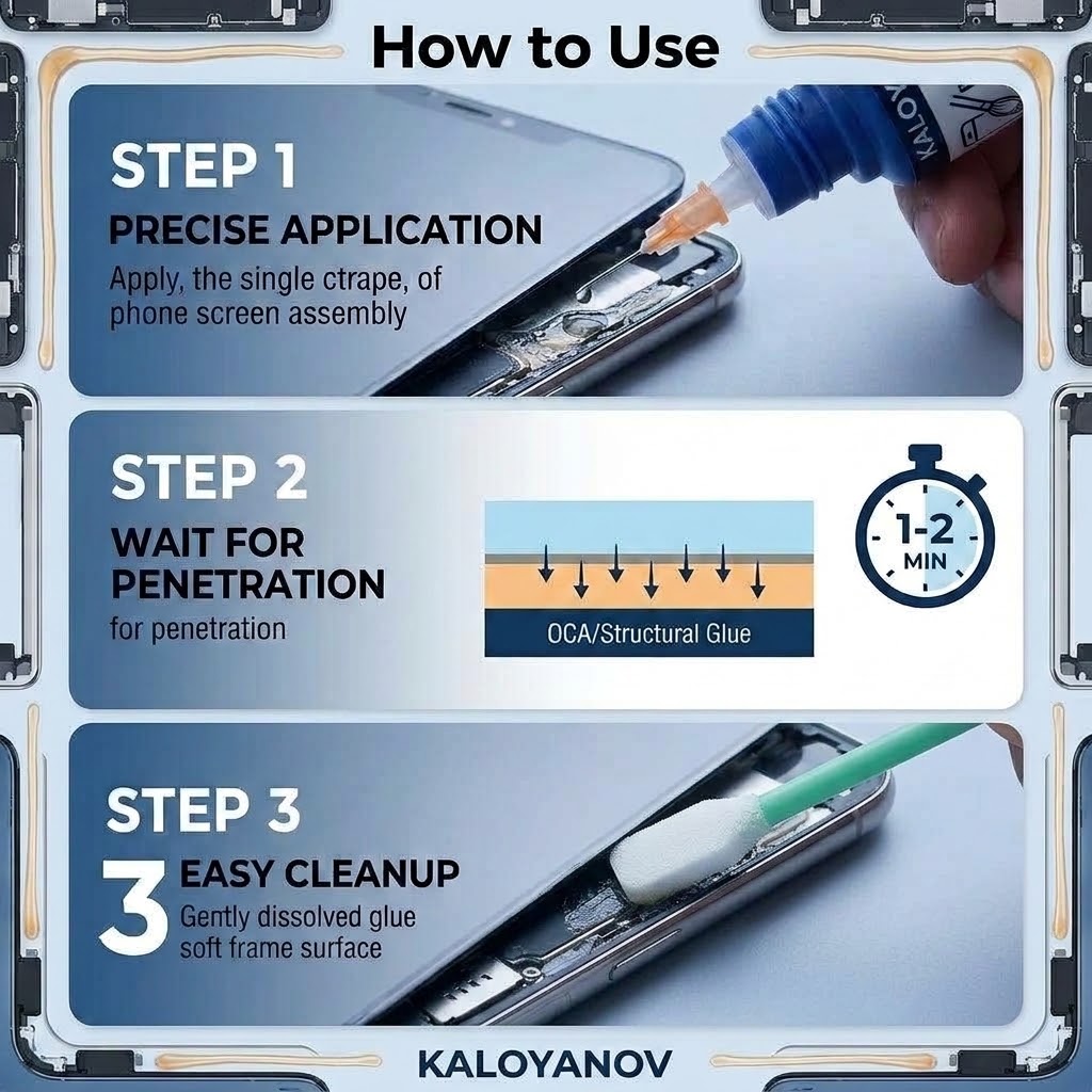 Zestaw narzędzi do naprawy tel – Screen Cleaner Spray recenzja i cena