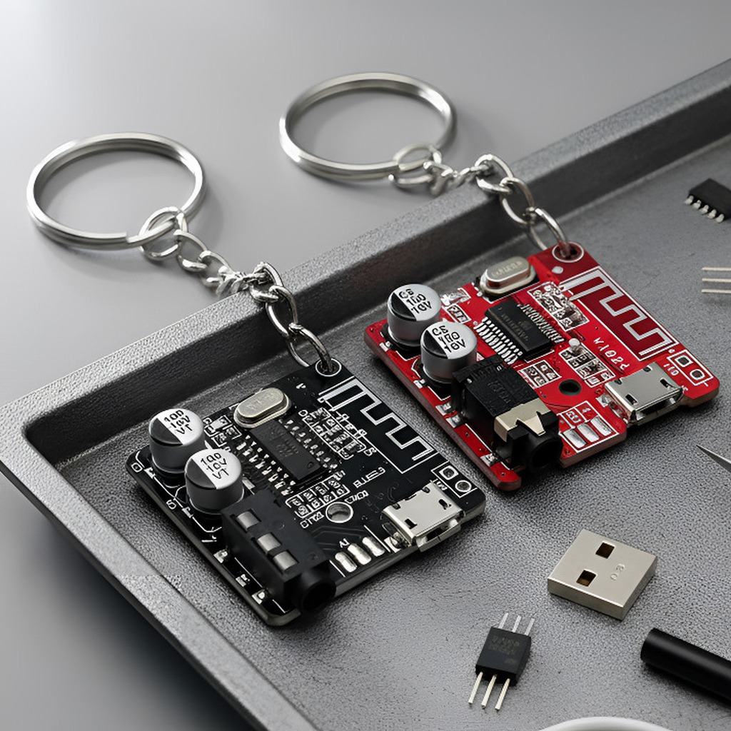 Brelok w stylu cyberpunk z pły – Tech Keychain Accessories recenzja i cena